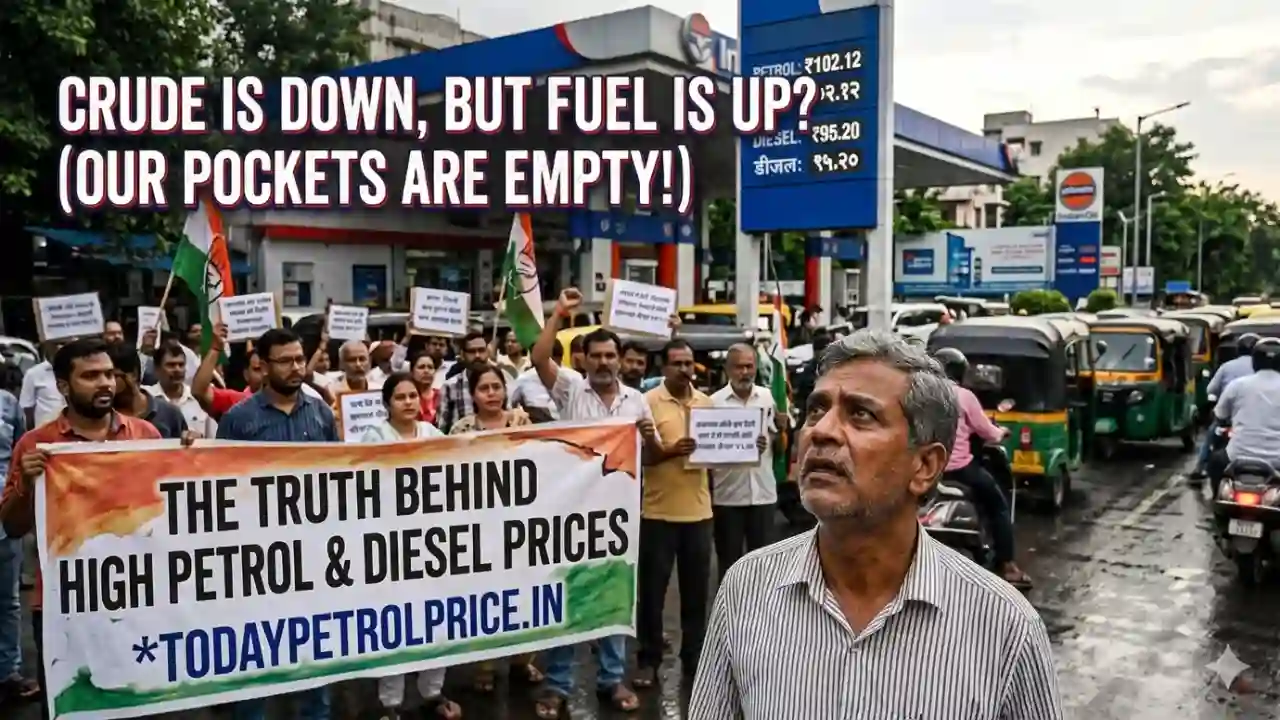 Why Petrol & Diesel Prices Are Rising Despite Cheaper Crude Oil