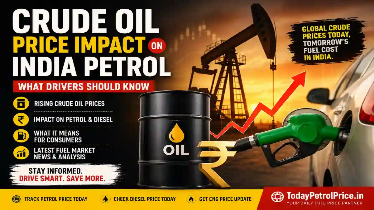 Crude Oil Price Impact on Petrol Price Today in India: June 2026