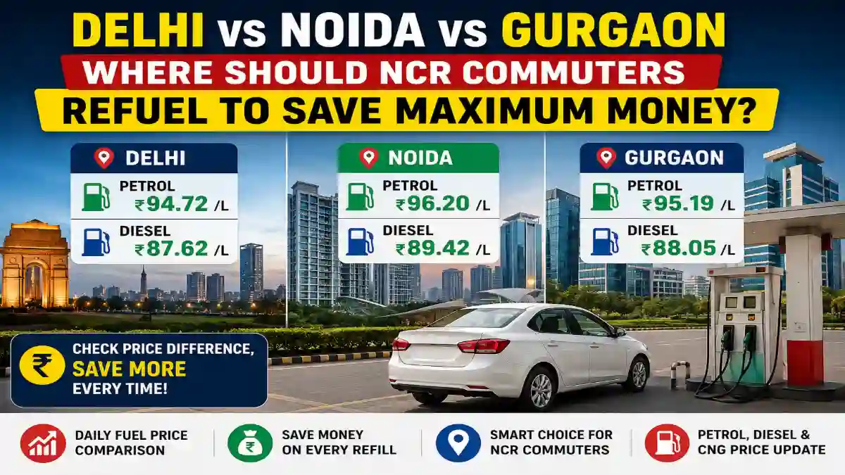 Delhi vs Noida vs Gurgaon: Where to Refuel to Save Maximum?