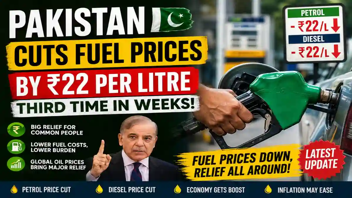 Pakistan Cuts Petrol and Diesel Prices by ₹22: Will India Follow?