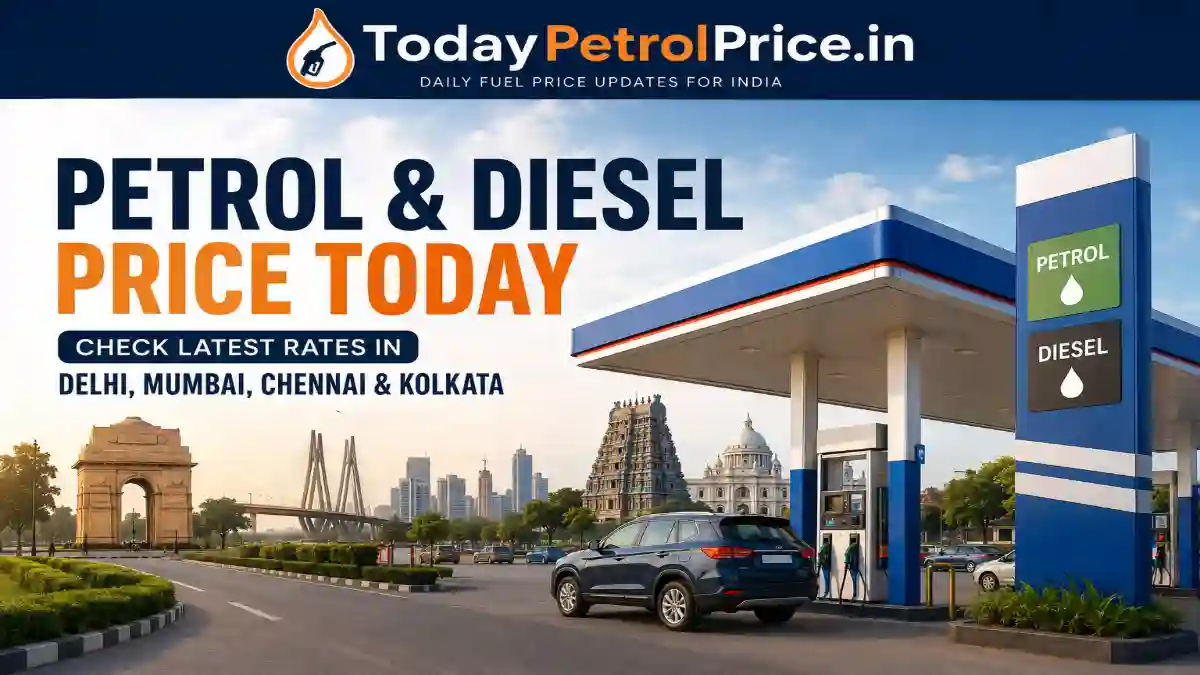 Petrol Diesel Price Today: Check Latest Rates in Delhi, Mumbai, Chennai & Kolkata
